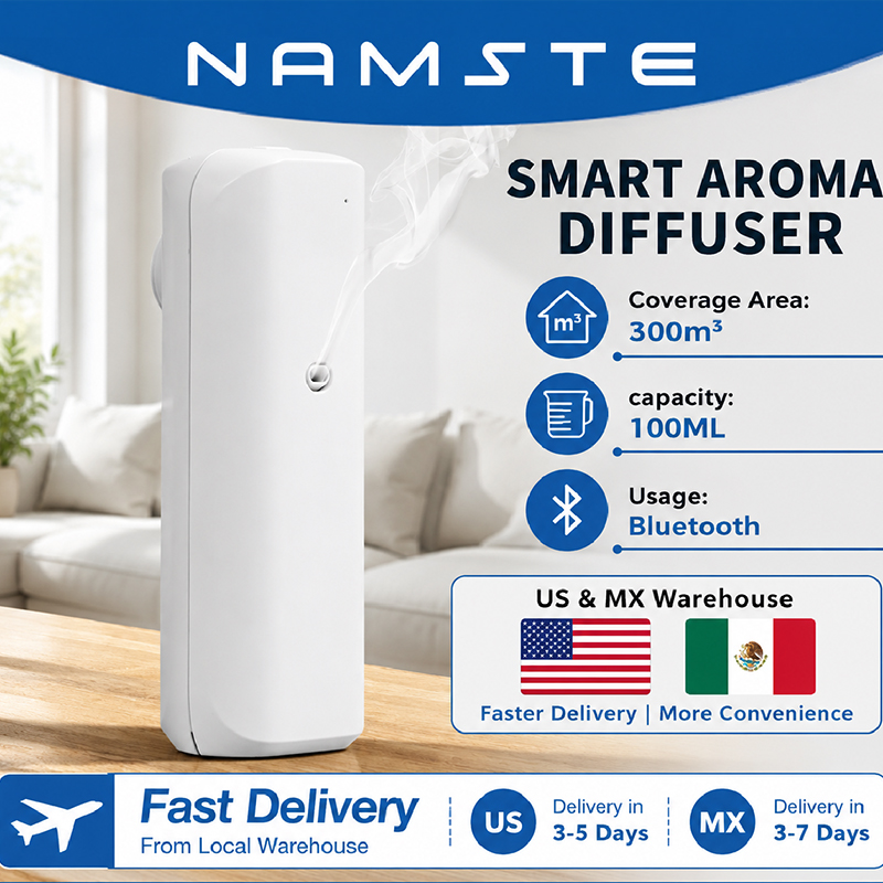Home Fragrance Items - NAMSTE Aromatic Oil Diffuser Bluetooth Fragrance