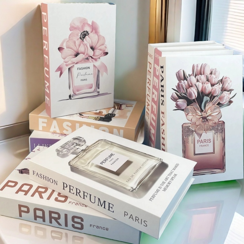 Home Fragrance Luxury - Fashion Perfume Decorative Books Home Decor