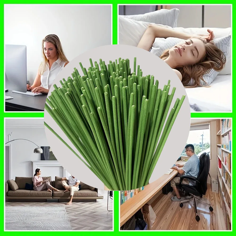 Home Fragrance Items - Reed Diffuser Sticks Lemongrass Aromatherapy Bamboo