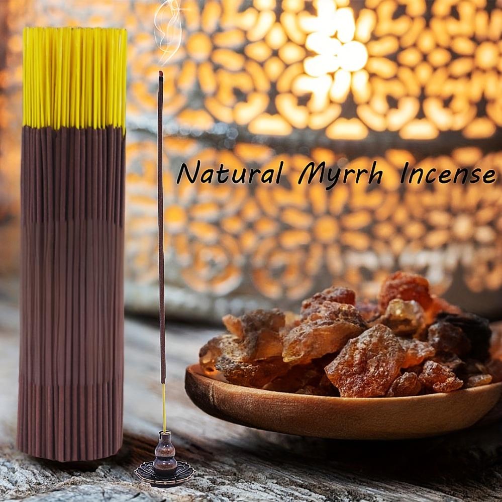 Home Fragrance Luxury - 0/120/280 Pieces, Natural Myrrh Incense, Suitable