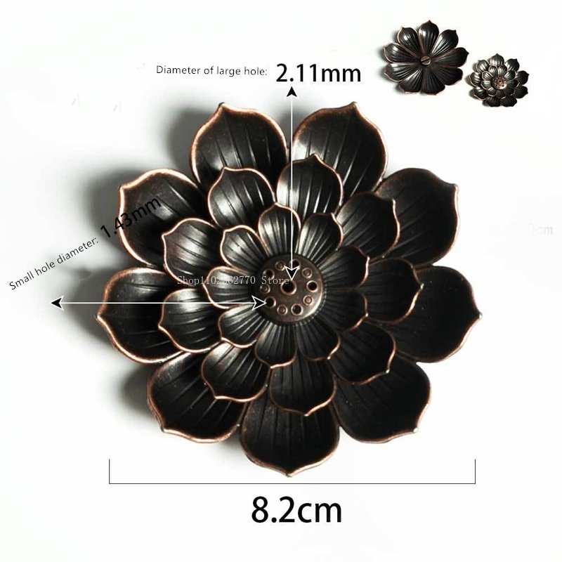 Alloy Line Incense Burner Lotu - Home Fragrance Use recension och pris