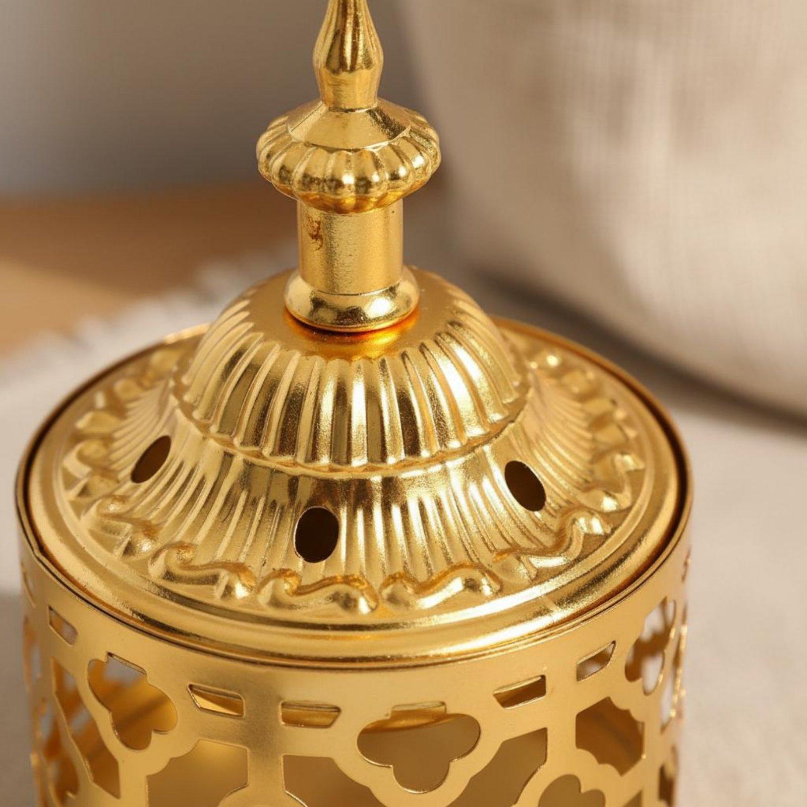 Golden Hollow Carved Incense H - Home Fragrance Luxury recension och pris
